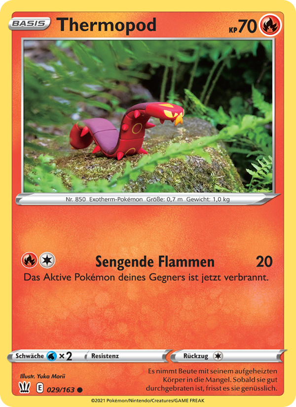 Thermopod 29 — Battle Styles (German Pokémon TCG card)