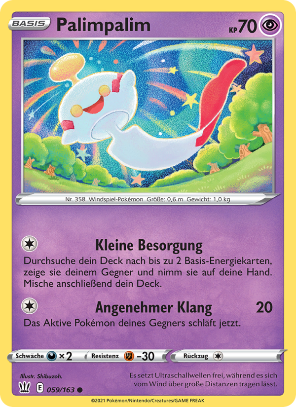 Palimpalim 59 — Battle Styles (German Pokémon TCG card)