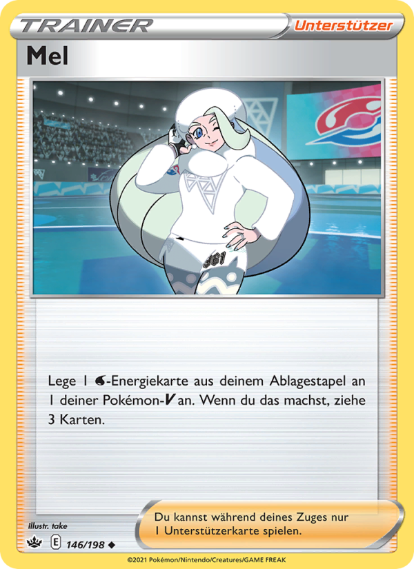 Mel 146 — Chilling Reign (German Pokémon TCG card)
