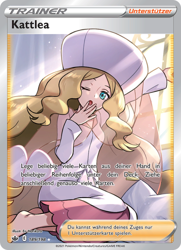 Kattlea 189 — Chilling Reign (German Pokémon TCG card)