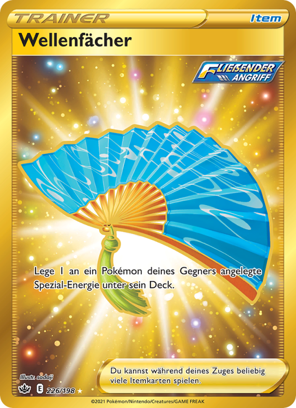 Wellenfächer 226 — Chilling Reign (German Pokémon TCG card)