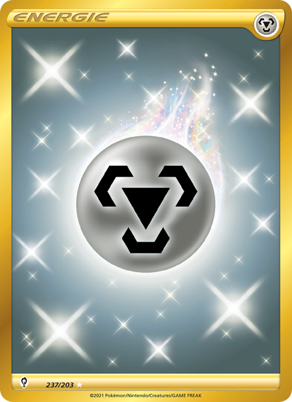 Metall-Energie 237 — Evolving Skies (German Pokémon TCG card)