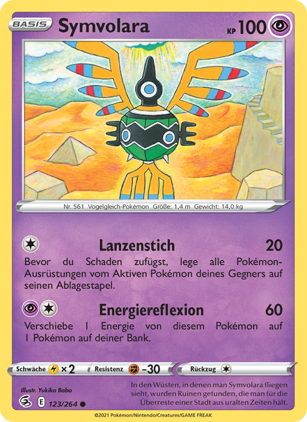 Symvolara 123 — Fusion Strike (German Pokémon TCG card)