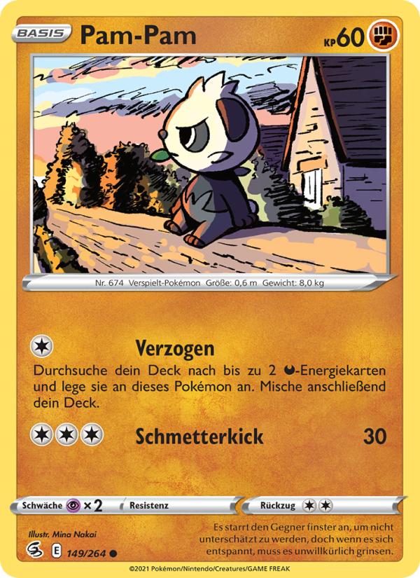 Pam-Pam 149 — Fusion Strike (German Pokémon TCG card)