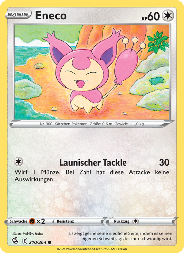 Eneco 210 — Fusion Strike (German Pokémon TCG card)