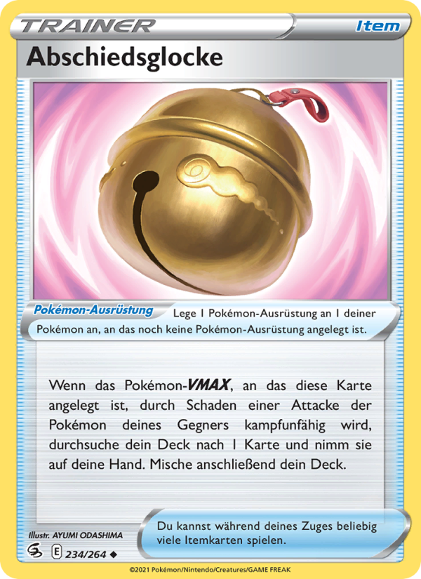 Abschiedsglocke 234 — Fusion Strike (German Pokémon TCG card)