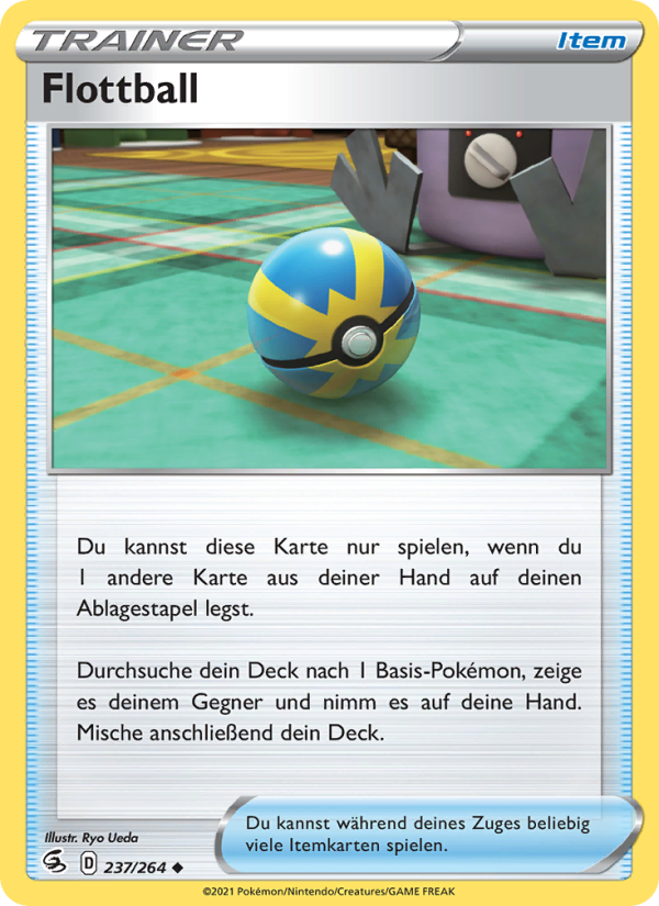 Flottball 237 — Fusion Strike (German Pokémon TCG card)