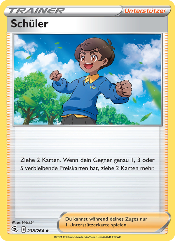 Schüler 238 — Fusion Strike (German Pokémon TCG card)
