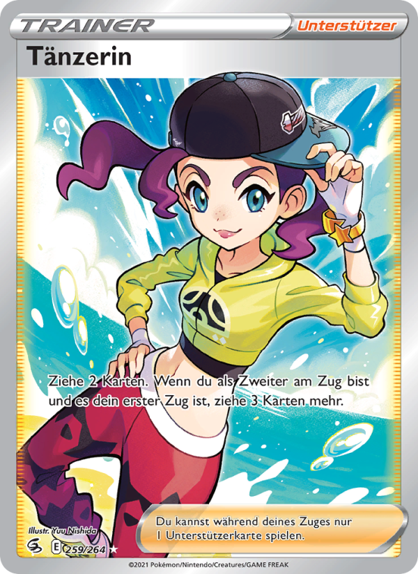 Tänzerin 259 — Fusion Strike (German Pokémon TCG card)