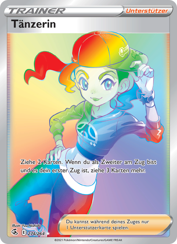 Tänzerin 274 — Fusion Strike (German Pokémon TCG card)