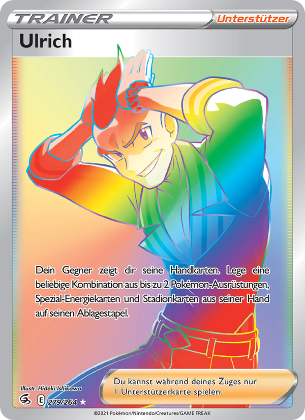 Ulrich 279 — Fusion Strike (German Pokémon TCG card)