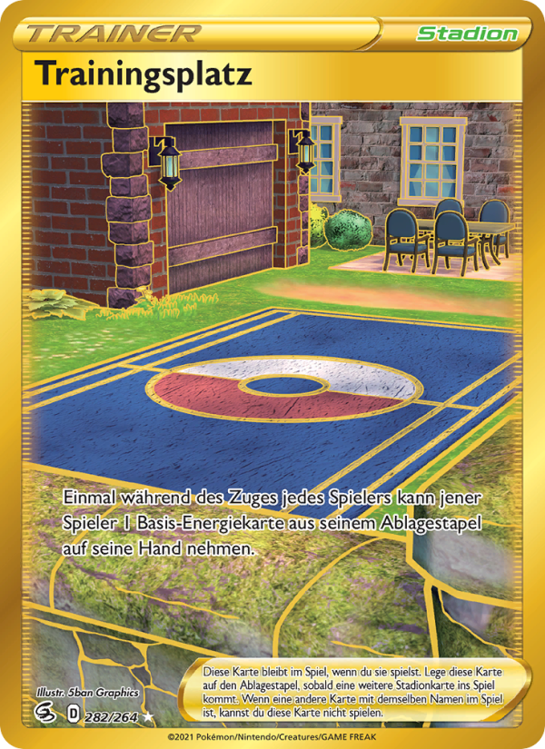 Trainingsplatz 282 — Fusion Strike (German Pokémon TCG card)