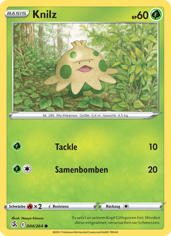 Knilz 4 — Fusion Strike (German Pokémon TCG card)