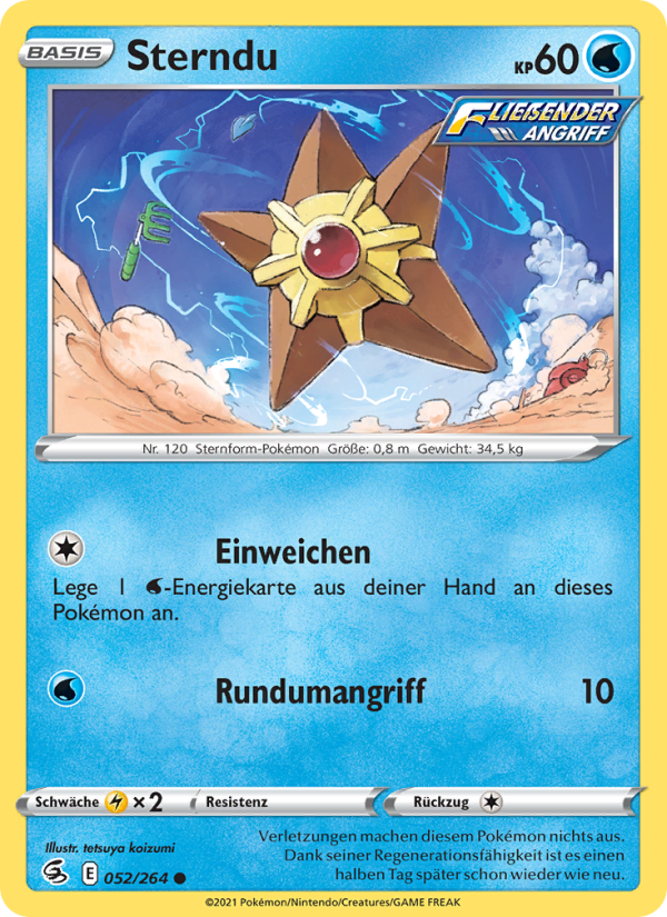 Sterndu 52 — Fusion Strike (German Pokémon TCG card)