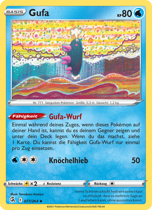 Gufa 77 — Fusion Strike (German Pokémon TCG card)