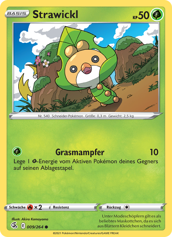 Strawickl 9 — Fusion Strike (German Pokémon TCG card)