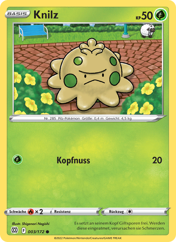 Knilz 003 — Brilliant Stars (German Pokémon TCG card)