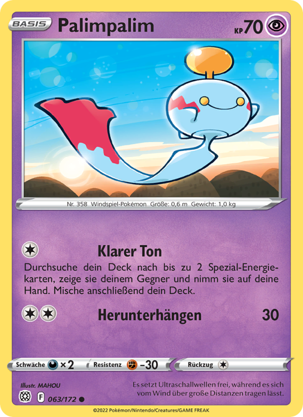 Palimpalim 063 — Brilliant Stars (German Pokémon TCG card)