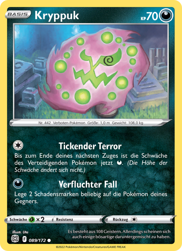 Kryppuk 089 — Brilliant Stars (German Pokémon TCG card)
