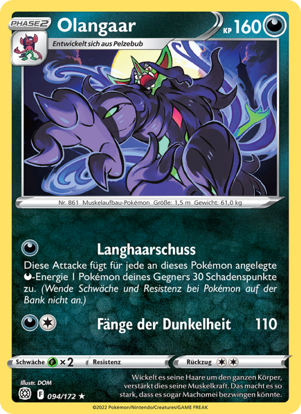 Olangaar 094 — Brilliant Stars (German Pokémon TCG card)