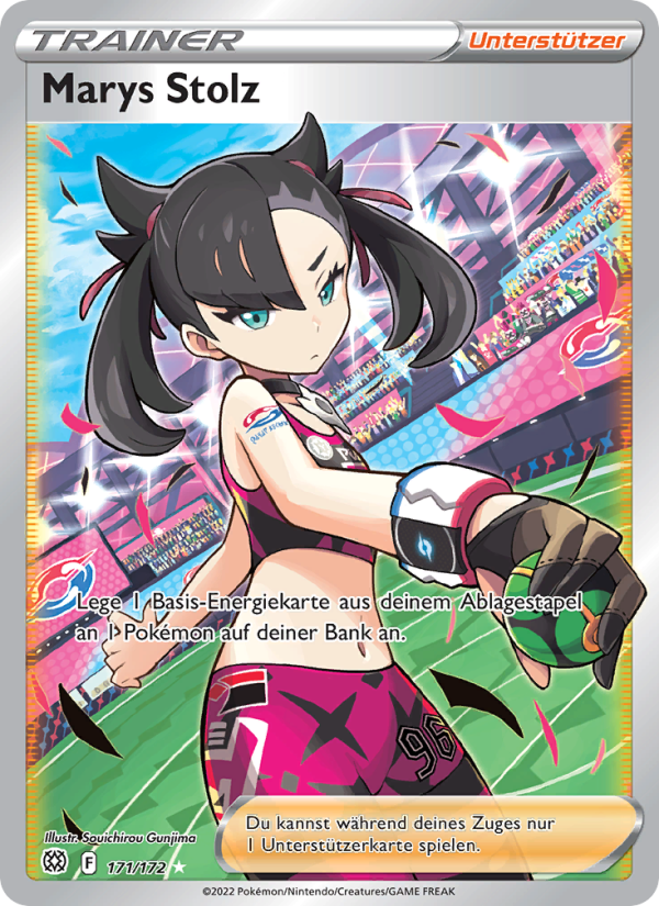 Marys Stolz 171 — Brilliant Stars (German Pokémon TCG card)