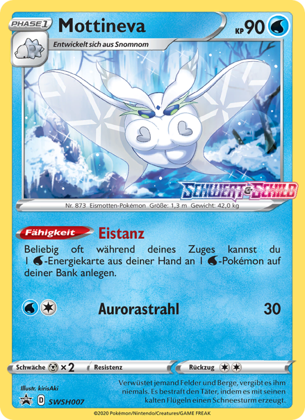 Mottineva SWSH007 — Sword & Shield Promos (German Pokémon TCG card)