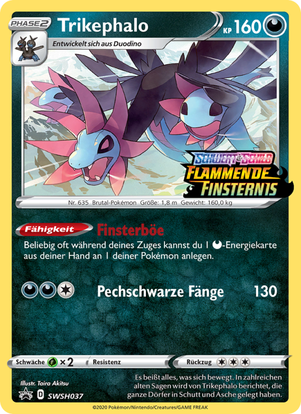 Trikephalo SWSH037 — Sword & Shield Promos (German Pokémon TCG card)