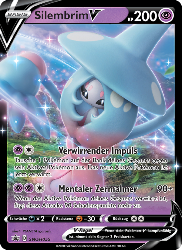 Silembrim V SWSH055 — Sword & Shield Promos (German Pokémon TCG card)