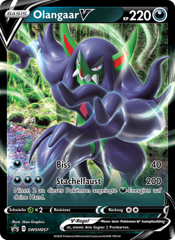 Olangaar V SWSH057 — Sword & Shield Promos (German Pokémon TCG card)