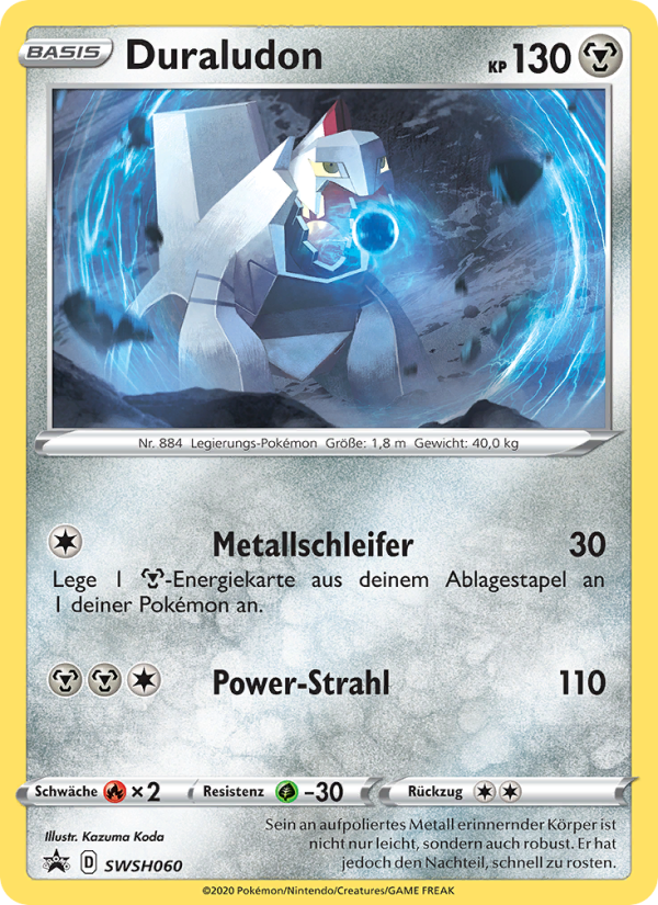 Duraludon SWSH060 — Sword & Shield Promos (German Pokémon TCG card)