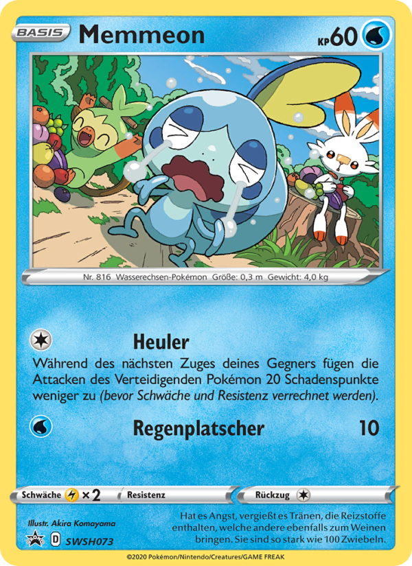 Memmeon SWSH073 — Sword & Shield Promos (German Pokémon TCG card)