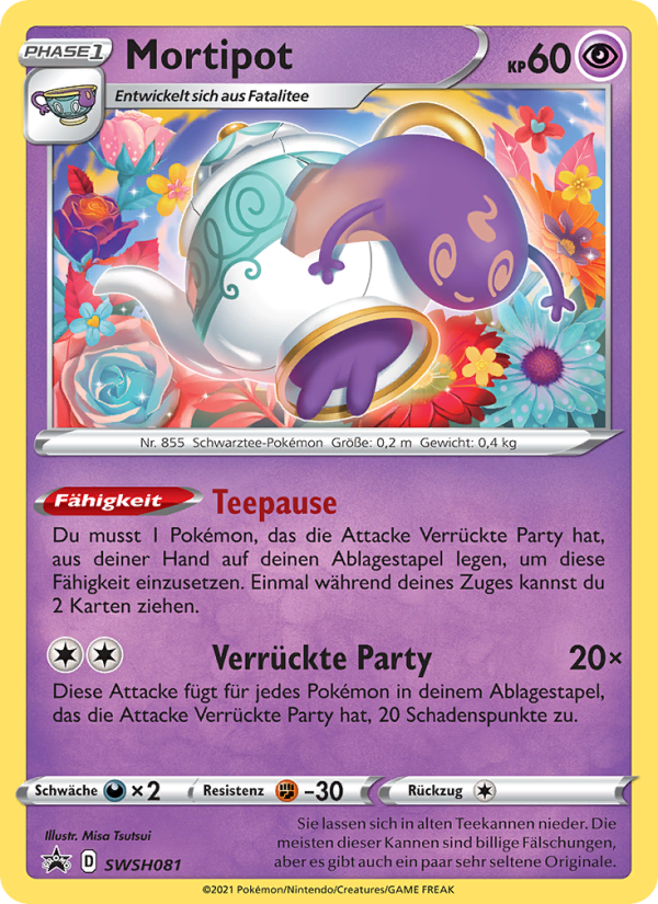 Mortipot SWSH081 — Sword & Shield Promos (German Pokémon TCG card)