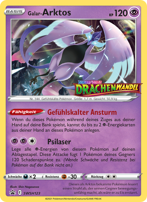 Galar-Arktos SWSH123 — Sword & Shield Promos (German Pokémon TCG card)