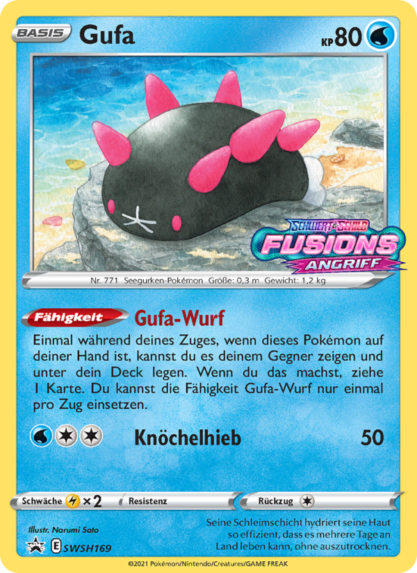 Gufa SWSH169 — Sword & Shield Promos (German Pokémon TCG card)