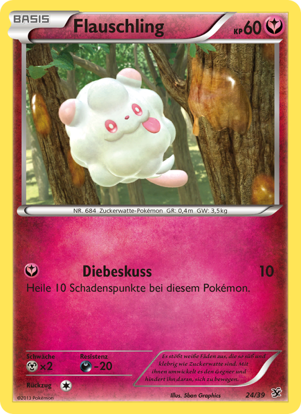 Flauschling 24 — Kalos Starter Set (German Pokémon TCG card)