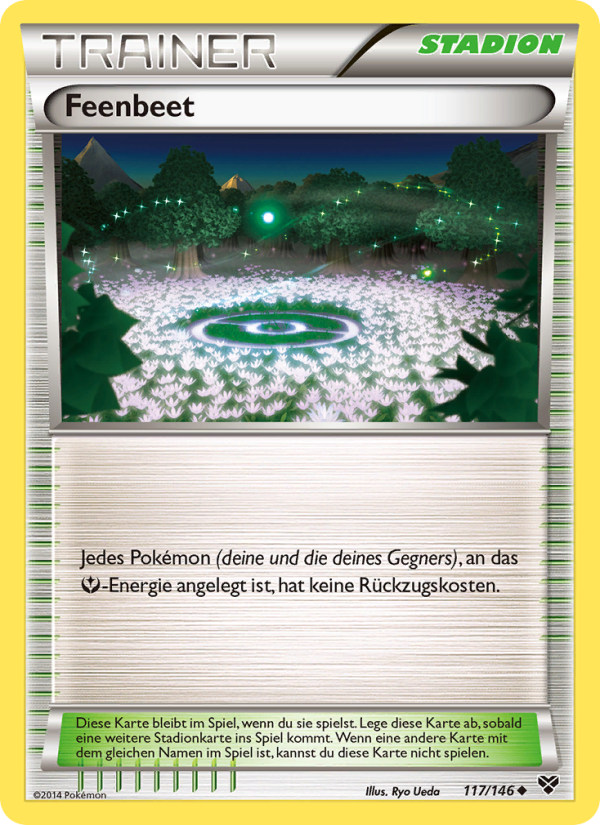 Feenbeet 117 — XY (German Pokémon TCG card)