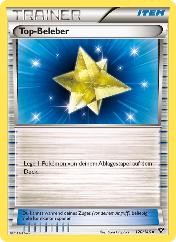 Top-Beleber 120 — XY (German Pokémon TCG card)