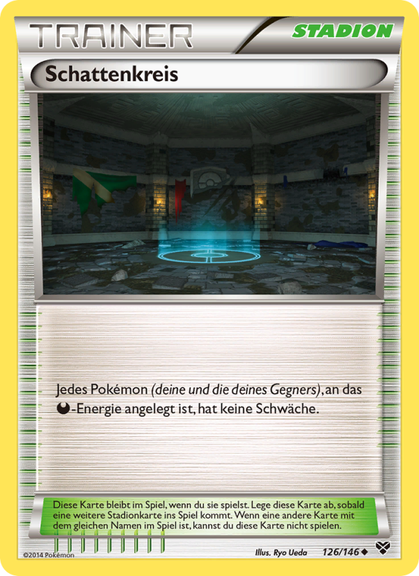 Schattenkreis 126 — XY (German Pokémon TCG card)