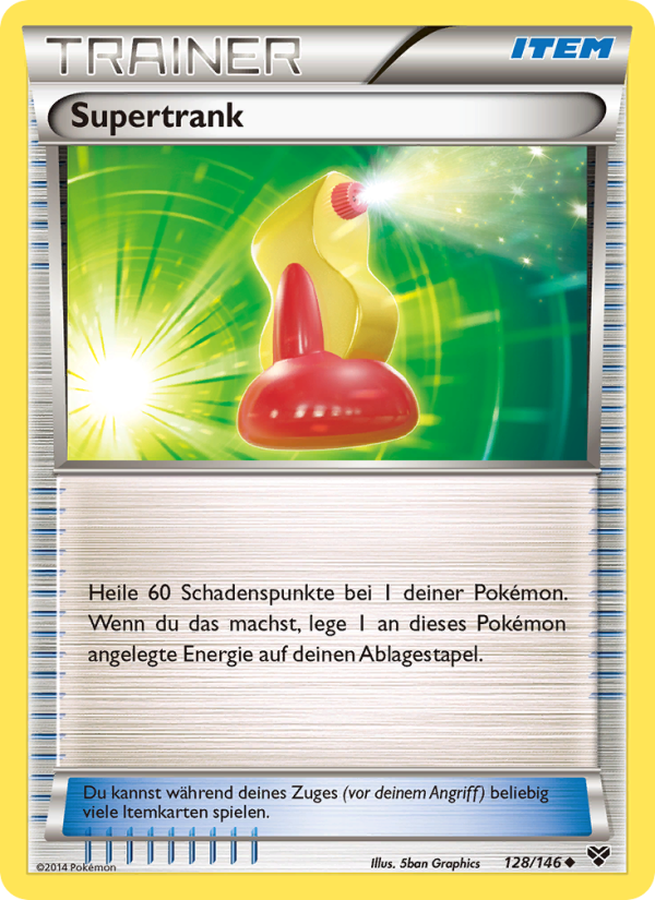 Supertrank 128 — XY (German Pokémon TCG card)