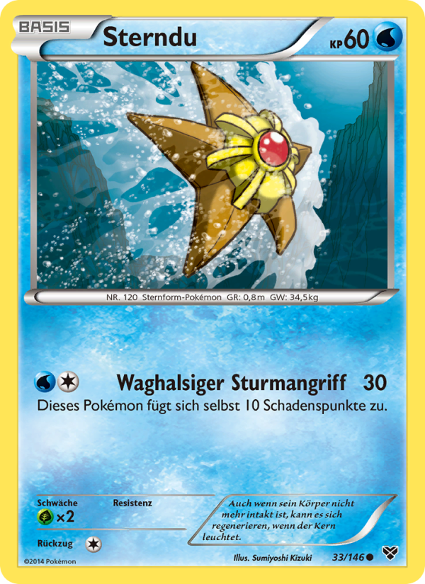 Sterndu 33 — XY (German Pokémon TCG card)