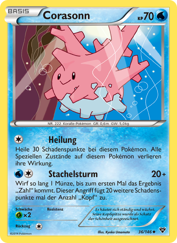 Corasonn 36 — XY (German Pokémon TCG card)