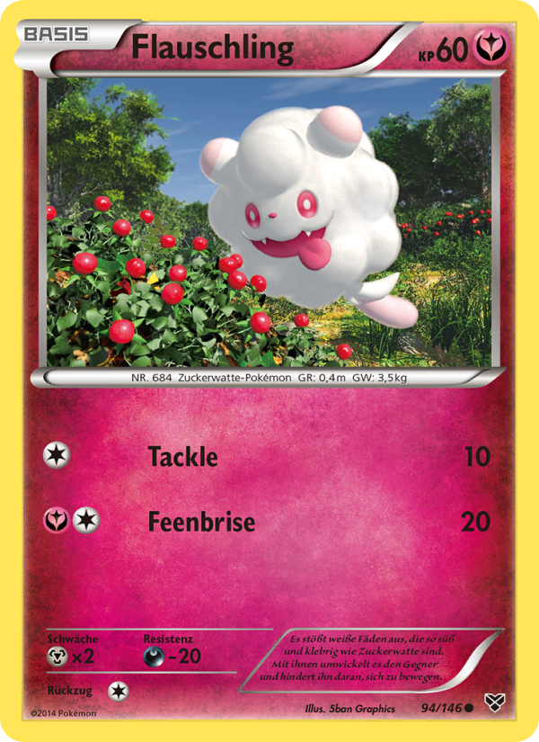 Flauschling 94 — XY (German Pokémon TCG card)