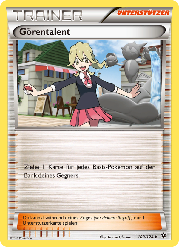 Görentalent 103 — Fates Collide (German Pokémon TCG card)