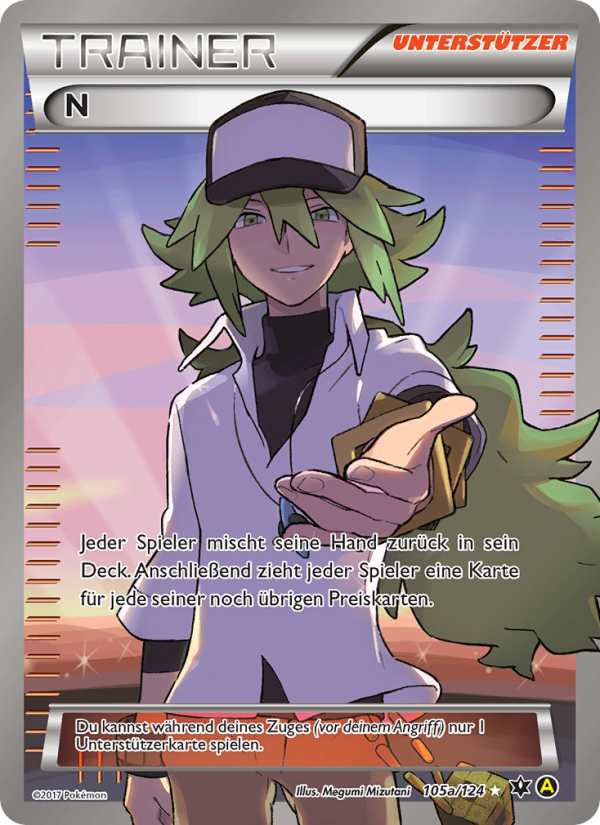 N 105a — Fates Collide (German Pokémon TCG card)