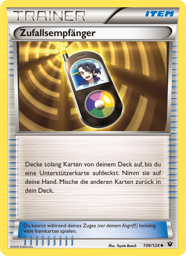 Zufallsempfänger 109 — Fates Collide (German Pokémon TCG card)