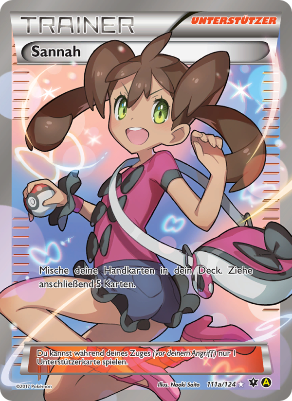 Sannah 111a — Fates Collide (German Pokémon TCG card)