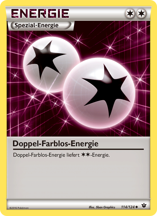 Doppel-Farblos-Energie 114 — Fates Collide (German Pokémon TCG card)