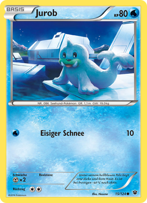 Jurob 15 — Fates Collide (German Pokémon TCG card)