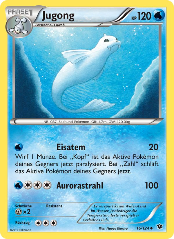 Jugong 16 — Fates Collide (German Pokémon TCG card)