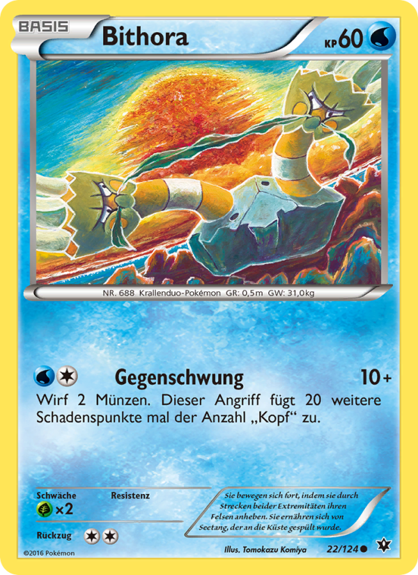 Bithora 22 — Fates Collide (German Pokémon TCG card)